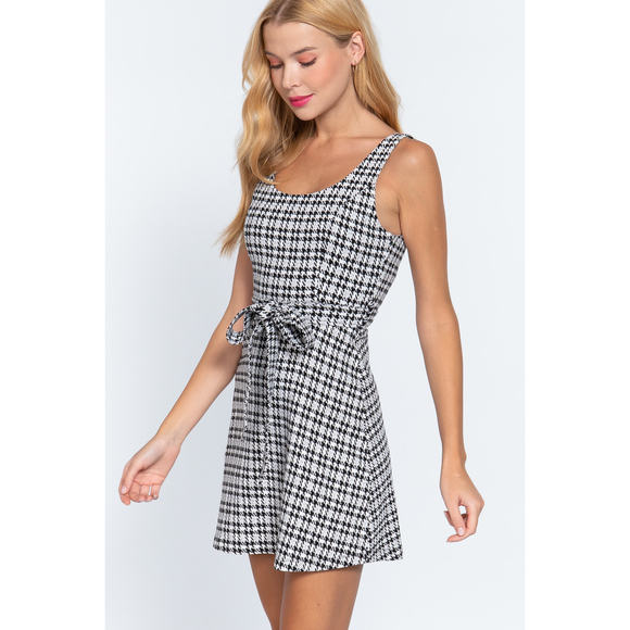 Jacquard Bengaline Dress - Picture 3 of 8